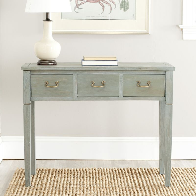 Cindy Console - AMH6568A - Gray - Safavieh Couture
