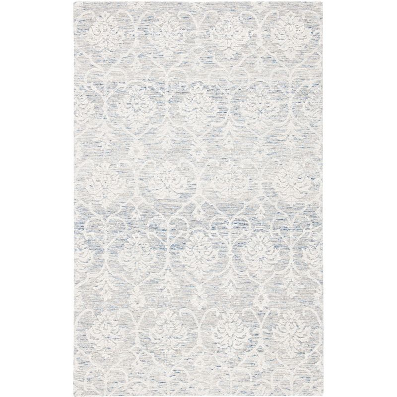 Metro MET996 Hand Tufted Indoor Area Rug - Light Blue/Ivory - 4'x6' - Safavieh
