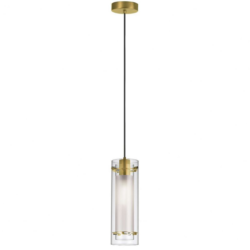 Dainolite Pasha 1 - Light Pendant in  Aged Brass
