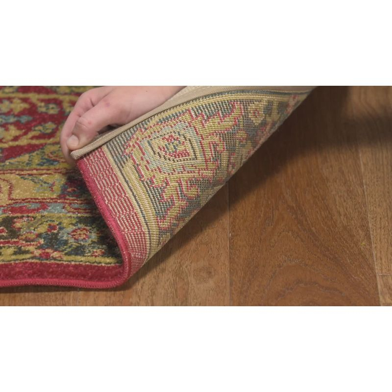Mahal MAH625 Power Loomed Indoor Area Rug - Natural/Navy - 6'7"x9'2" - Safavieh.