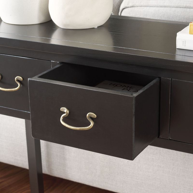 Cindy Console - AMH6568B - Black - Safavieh Couture