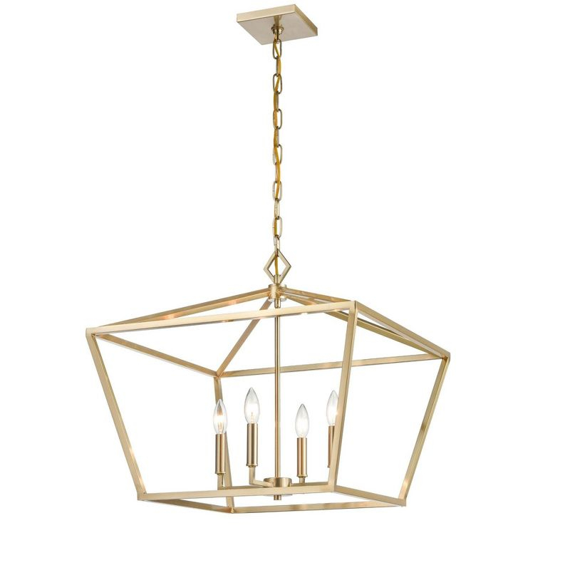 Millennium Lighting 4 - Light Pendant in  Modern Gold
