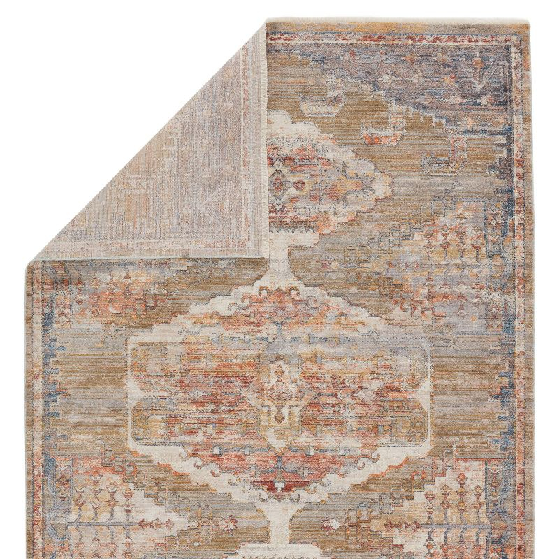 3'11"x5'10" Haelyn Medallion Area Rug Olive - Jaipur Living