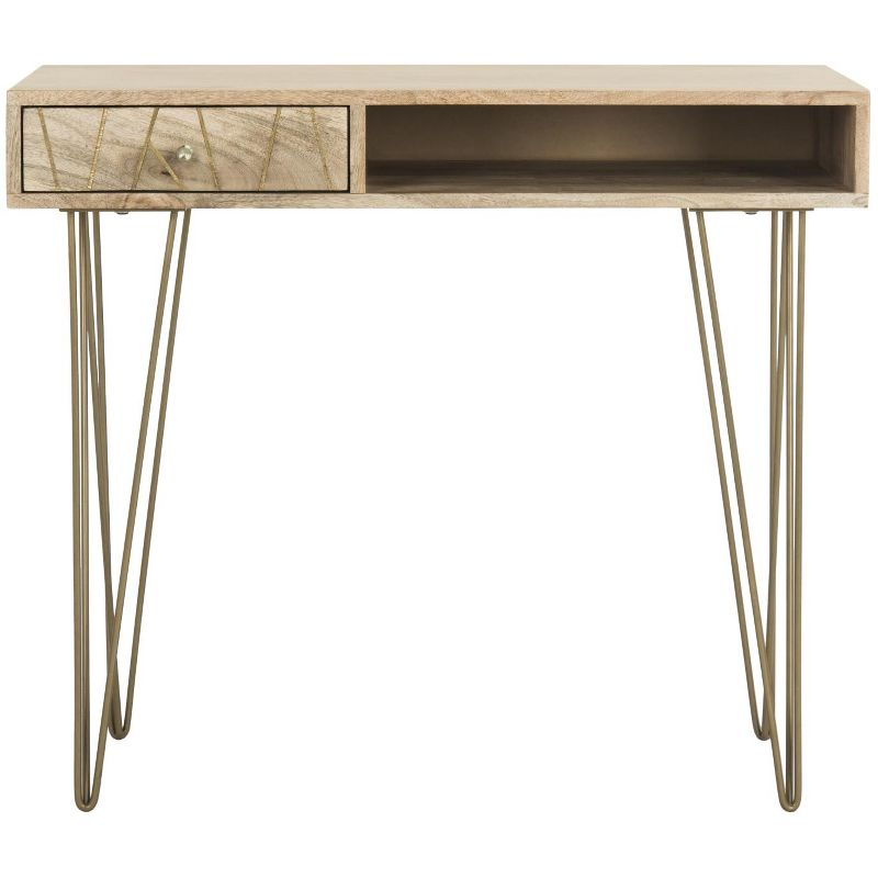 Marigold Desk - DSK9001 - Natural - Safavieh