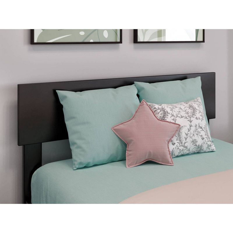 Twin Boston Headboard Espresso - AFI: Solid Wood, Sleek Finish, Adjustable Height