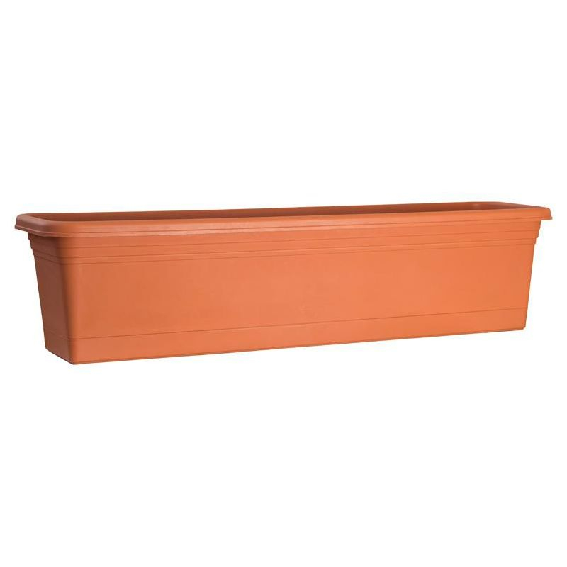 Rugg Polyresin Window Box Terracotta Item #: AW24-TC