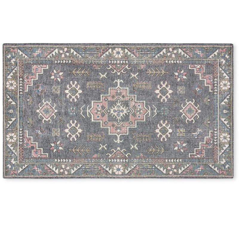 Town & Country Living TOWN & COUNTRY LUXE Livie Everwash Non-Slip Backing Kitchen Mat