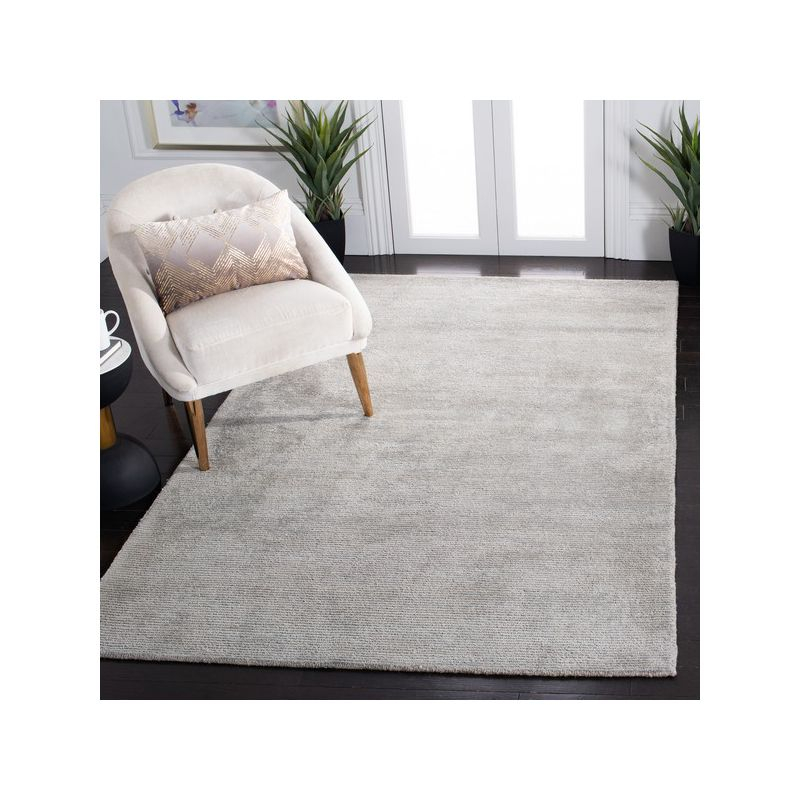 Himalaya HIM152 Handmade Area Rug - 4'x6' - Grey - Safavieh