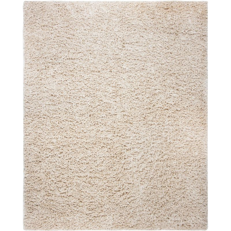 Sheep Shag SSG212 Hand Woven Area Rug - Ivory - 8'x10' - Safavieh.