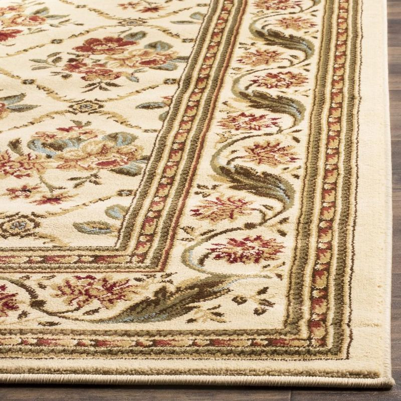 Lyndhurst LNH556 Power Loomed Area Rug - Ivory/Ivory - 8'x11' - Safavieh.