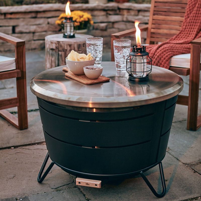 Tiki Reunion Fire Table Top Fire Pit Cover