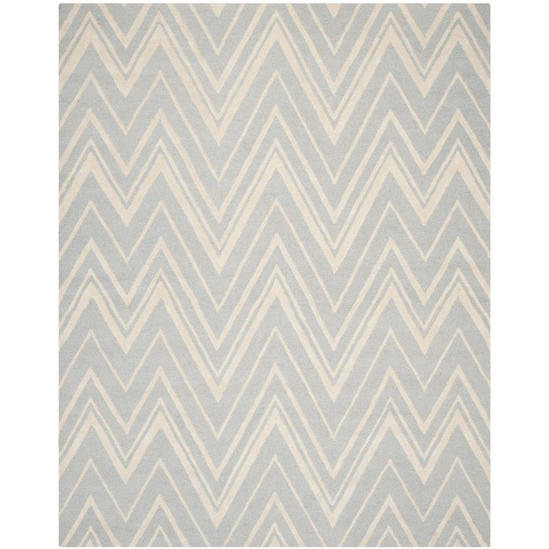 Cambridge CAM711 Tufted Indoor Area Rug - Grey/Ivory - 9'x12' - Safavieh