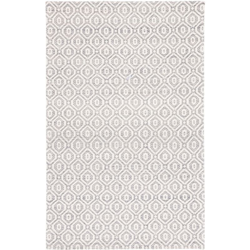Marbella MRB325 Hand Woven Area Rug - Grey/Ivory - 8'x10' - Safavieh.