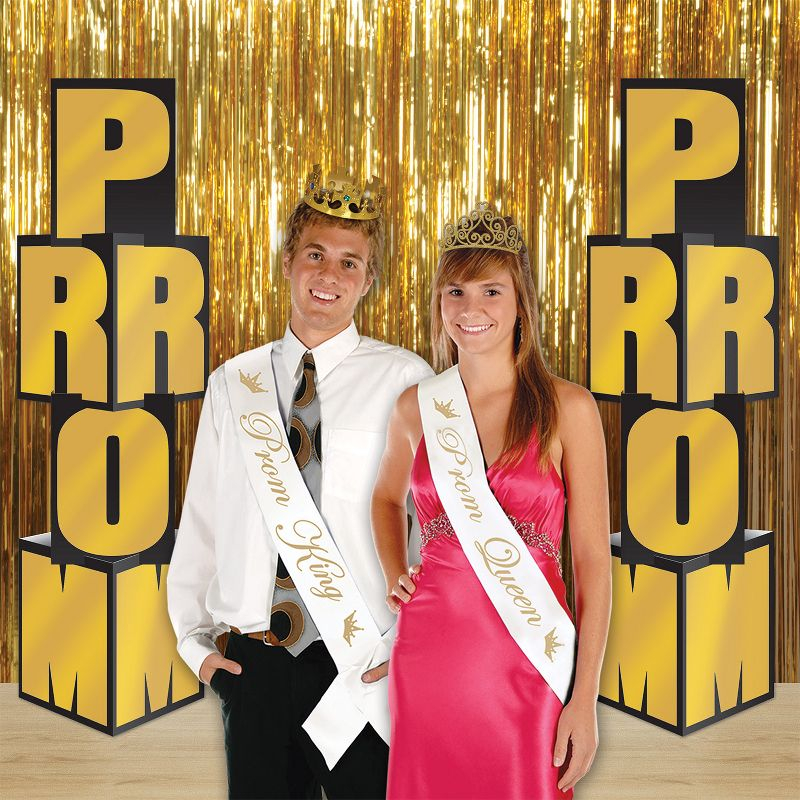 Beistle Foil Prom Column, 3' 9" x 12", (1/Pkg) Multicolored