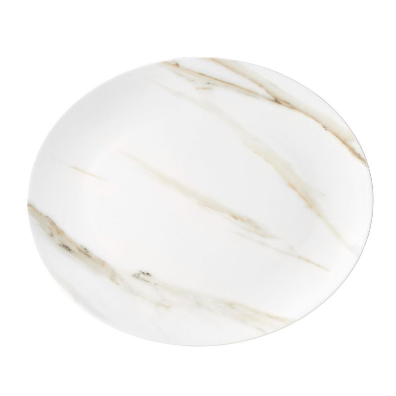 Vera Wang Venato Imperial Oval Platter 13.75"