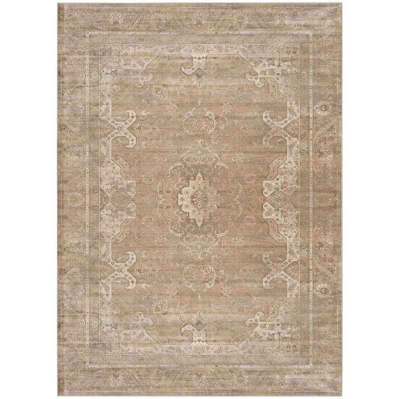 Vintage VTG137 Power Loomed Indoor Skid-Resistant Area Rug - Mouse - 9'x12' - Safavieh