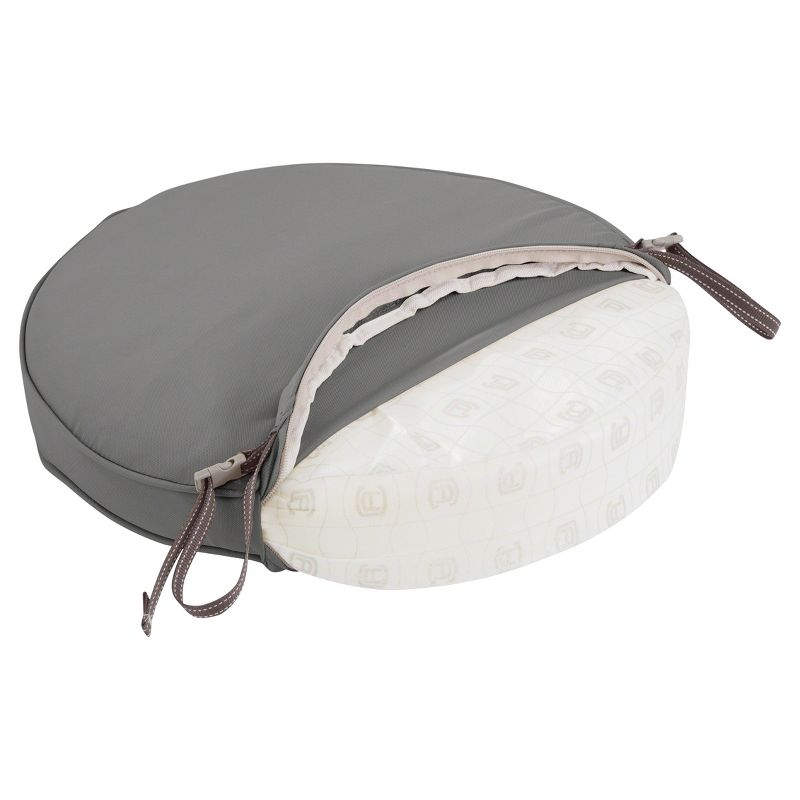 15" x 15" x 2" Montlake Fadesafe Round Patio Dining Seat Cushion Set: Water-Resistant, Zippered - Classic Accessories