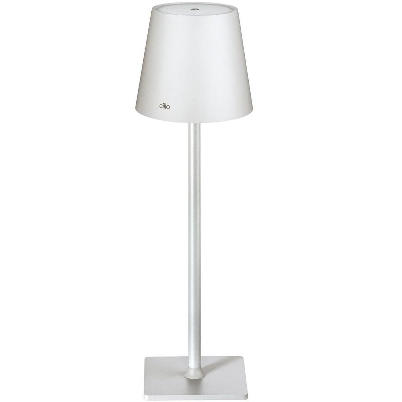 CILIO "Sole" LED Table Lamp, white, 13.75" x 4.25" dia.