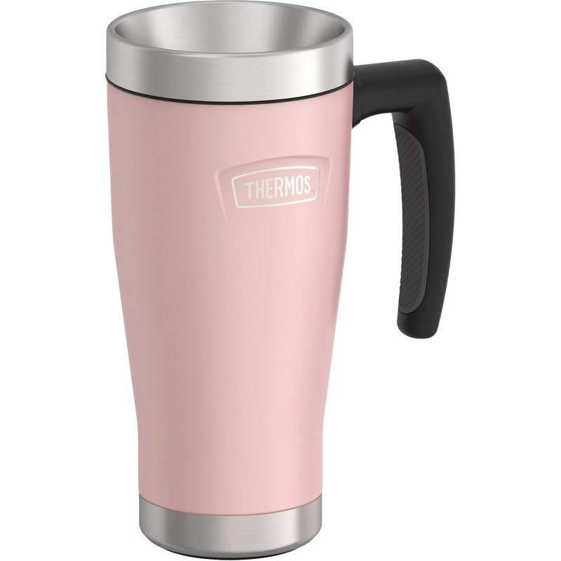 Thermos 16 oz. Icon Stainless Steel Travel Mug - Sunset Pink