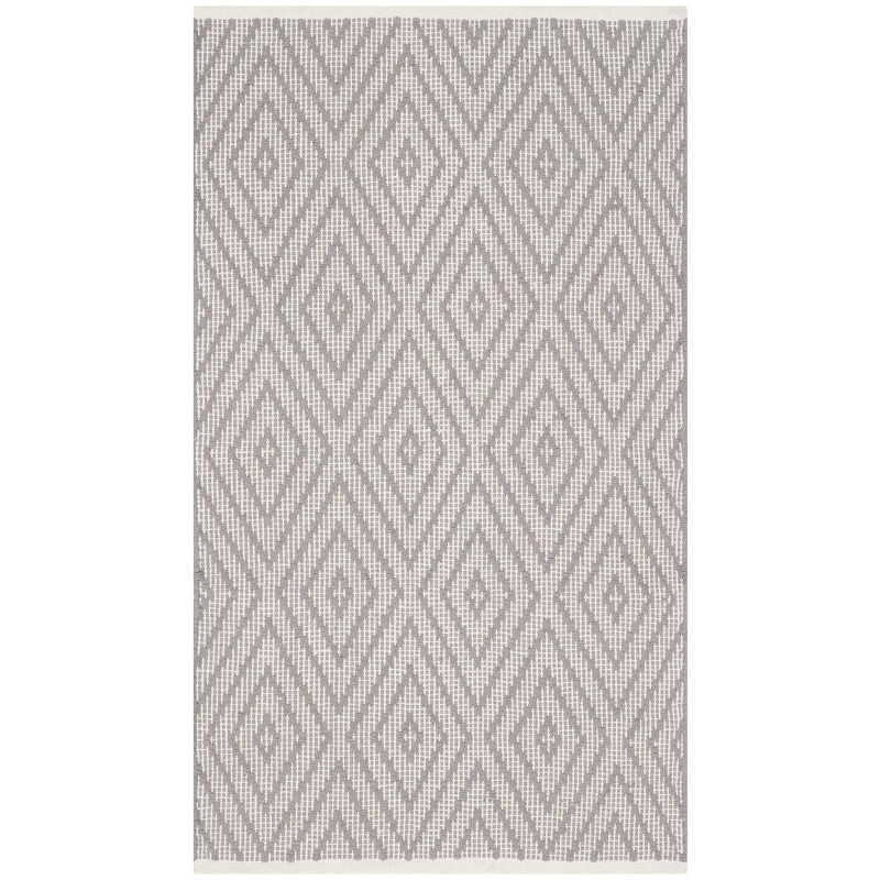Montauk MTK811 Hand Woven Indoor Accent Rug - Grey/Ivory - 2'3"x3'9" - Safavieh.