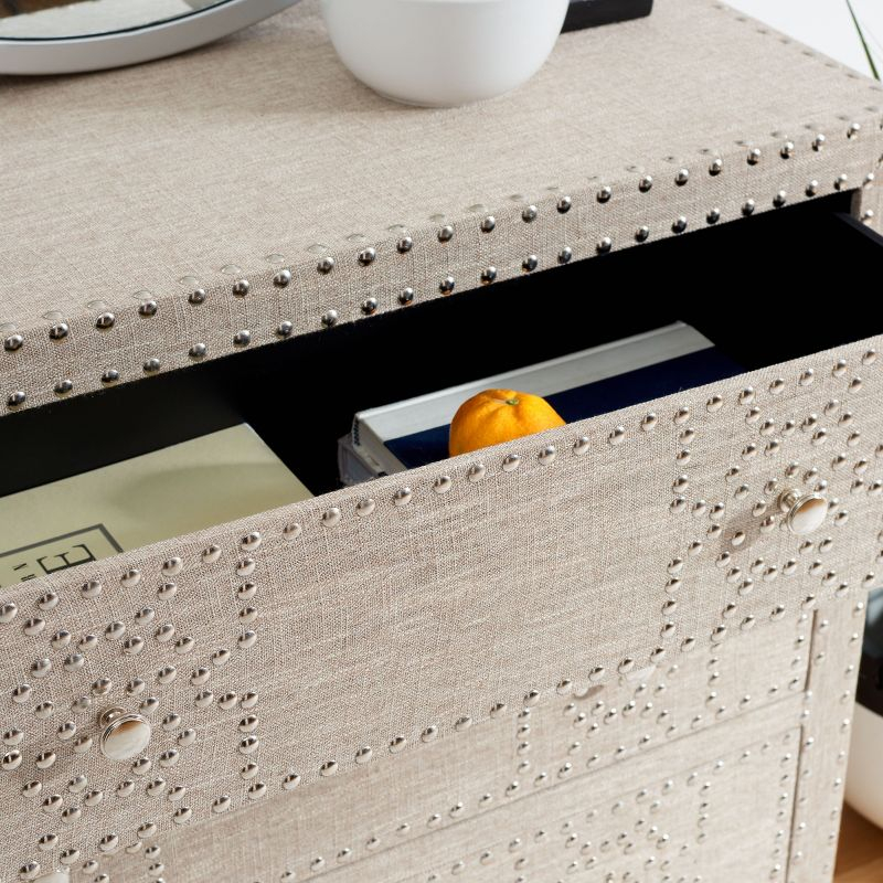 Gordy 3 Drawer Chest - AMH1504 - Grey - Safavieh Couture