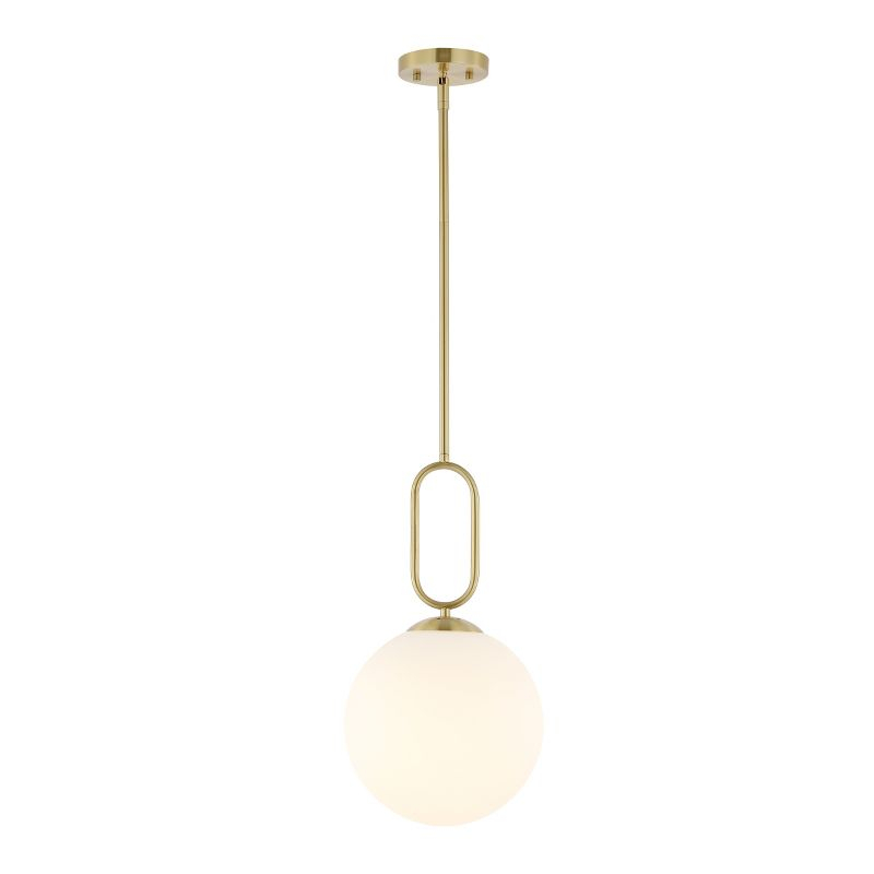 Danva 10" Pendant - PND4178 - Brass - Safavieh