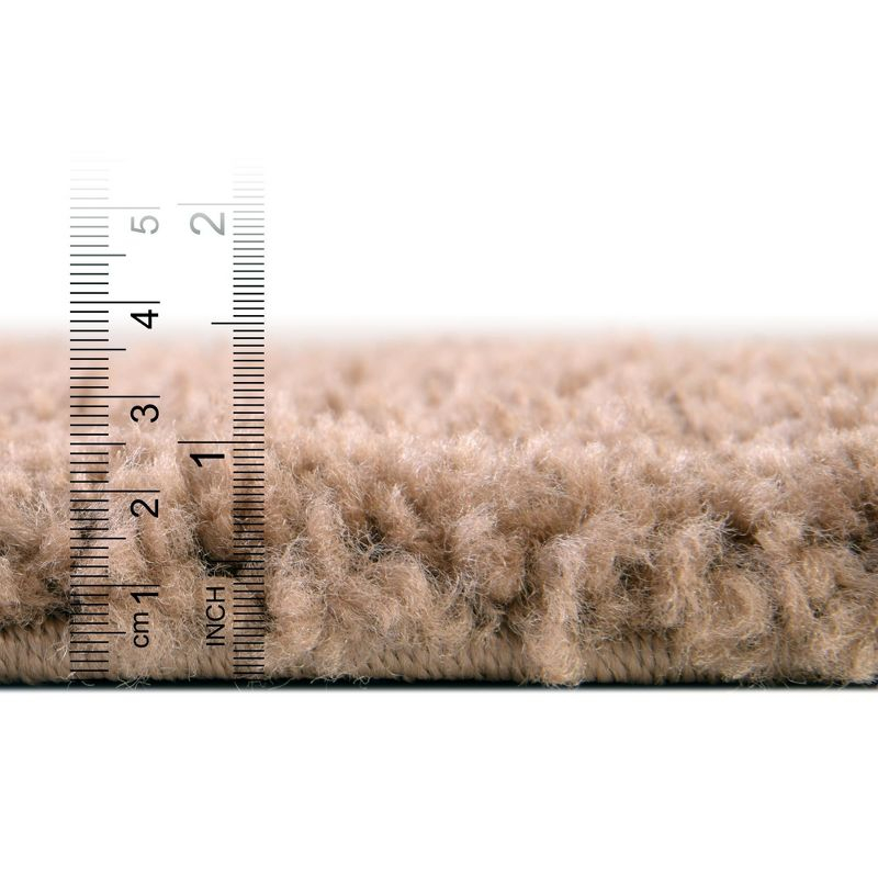 Unique Loom 5' 0 x 7' 7 Solo Calabasas Light Brown Area Rug