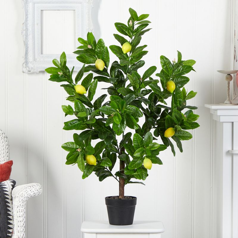 Nearly Natural 3-ft Lemon Artificial Tree