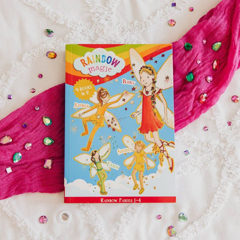 Rainbow Magic Rainbow Fairies: Books #1-4 - by  Daisy Meadows (Paperback)