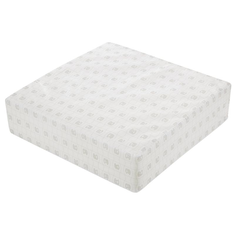 25" x 25" x 5" Ravenna Water-Resistant Square Patio Seat Cushion Slip Cover and Foam Mushroom - Classic Accessories