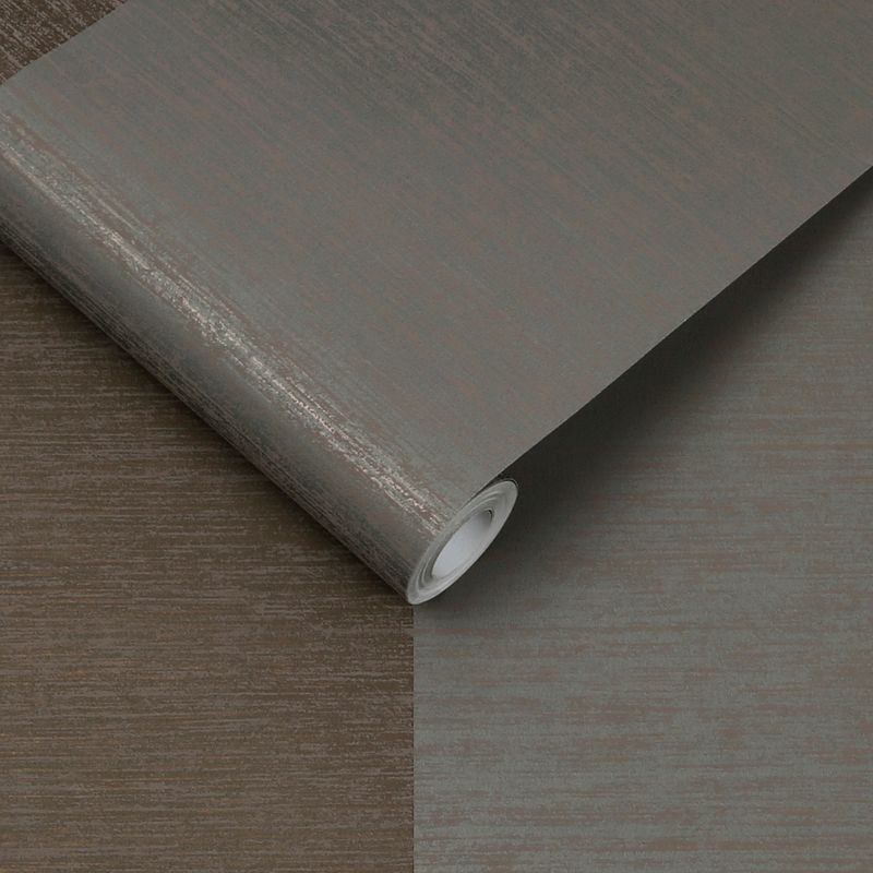 Atelier Stripe Bronze Brown Paste the Wall Wallpaper