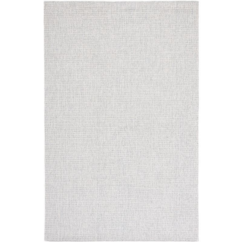 Abstract ABT468 Handmade Indoor Accent Rug - Light Grey/Ivory - 3'x5' - Safavieh