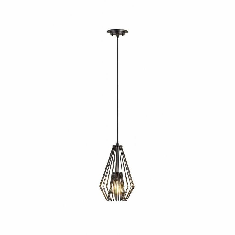 Z-Lite Quintus 1 - Light Pendant in  Plated Bronze