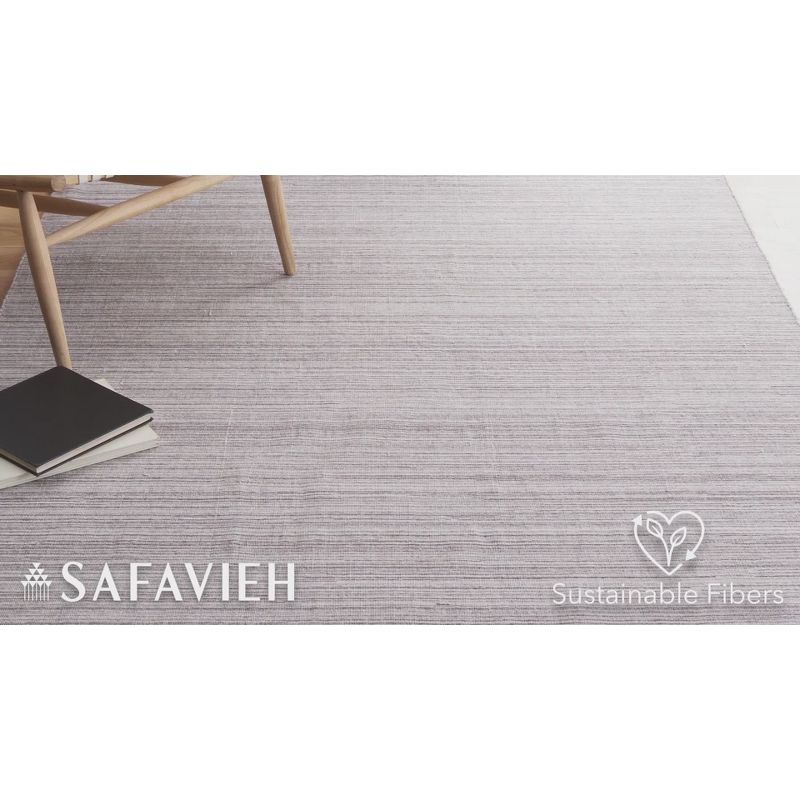 Kilim KLM304 Hand Woven Area Rug - Grey/Ivory - 5'x8' - Safavieh.