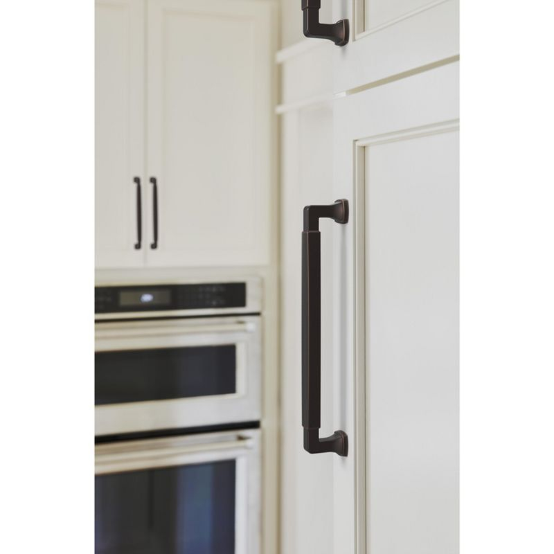 Amerock Stature 7-9/16 inch (192mm) Center-to-Center Oil-Rubbed Bronze Cabinet Pull