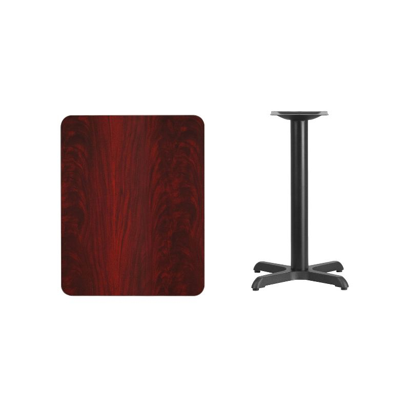 Flash Furniture 2 Person 30'' L x 32.26'' H Laminate High Top Table