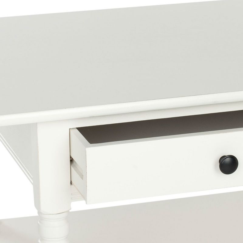 Boris Coffee Table - Distressed Cream - Safavieh