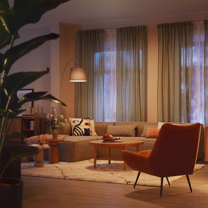 Philips 4pk 60W A19 Ultra Efficient Soft White Clear