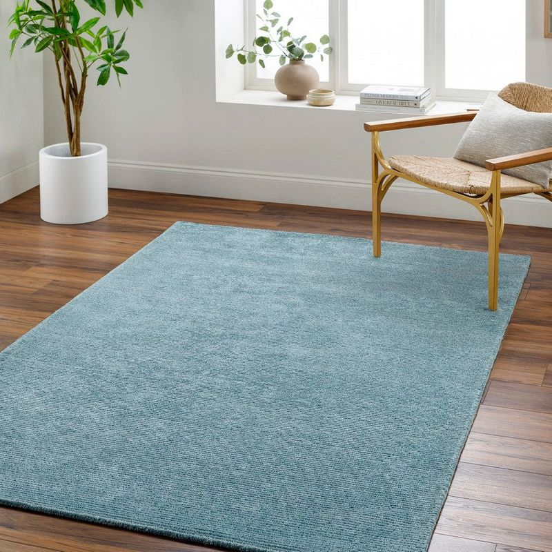 Livabliss Richmond 5'x7'6" Rectangle Tufted Indoor Area Rugs Denim