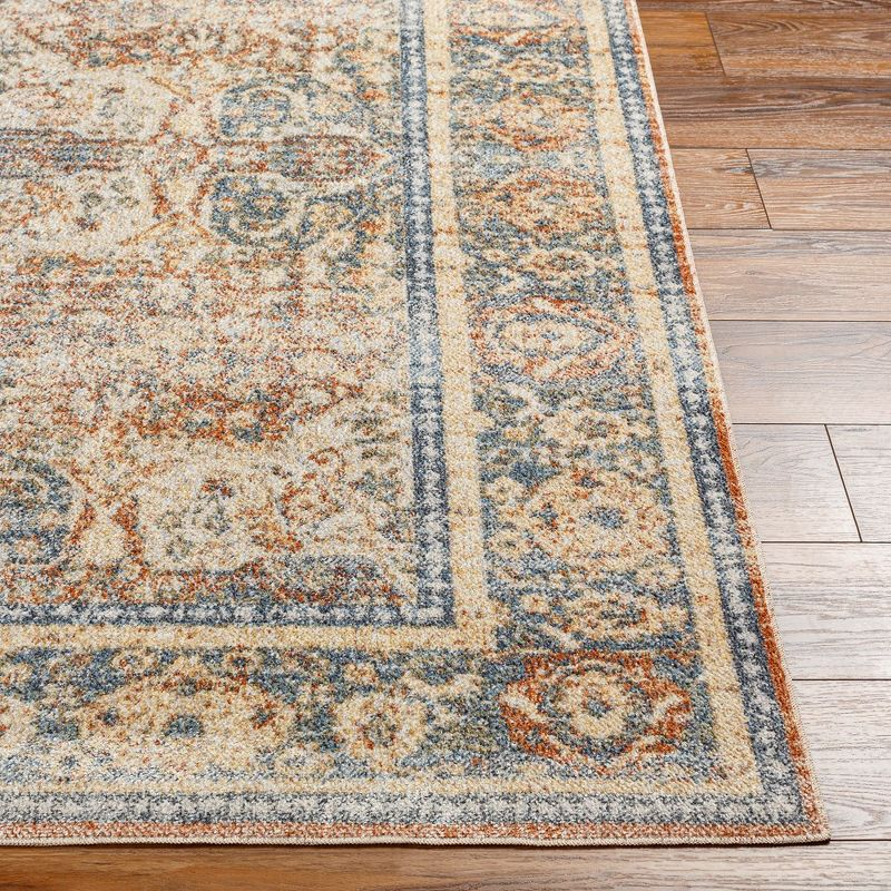Mark & Day East 2'3"x3'9" Rectangle Washable Woven Indoor Area Rugs Burnt Orange