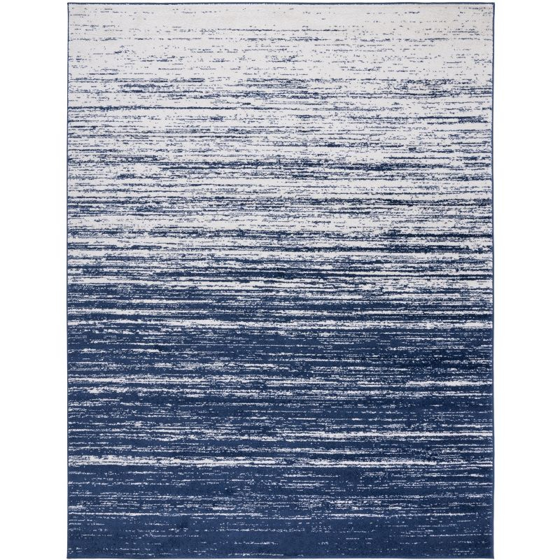 Adirondack ADR113 Machine Made Indoor Area Rug - Navy/Ivory - 8'x10' - Safavieh