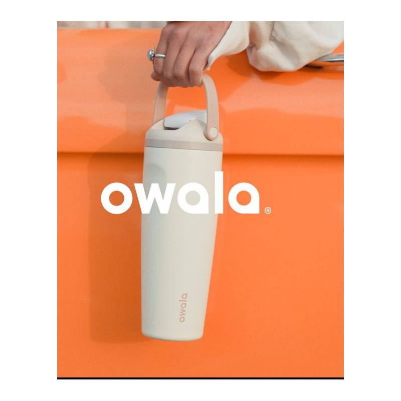 Owala 40oz FreeSip Sway Stainless Steel Tumbler - Kickflip: Insulated, BPA-Free, Leakproof