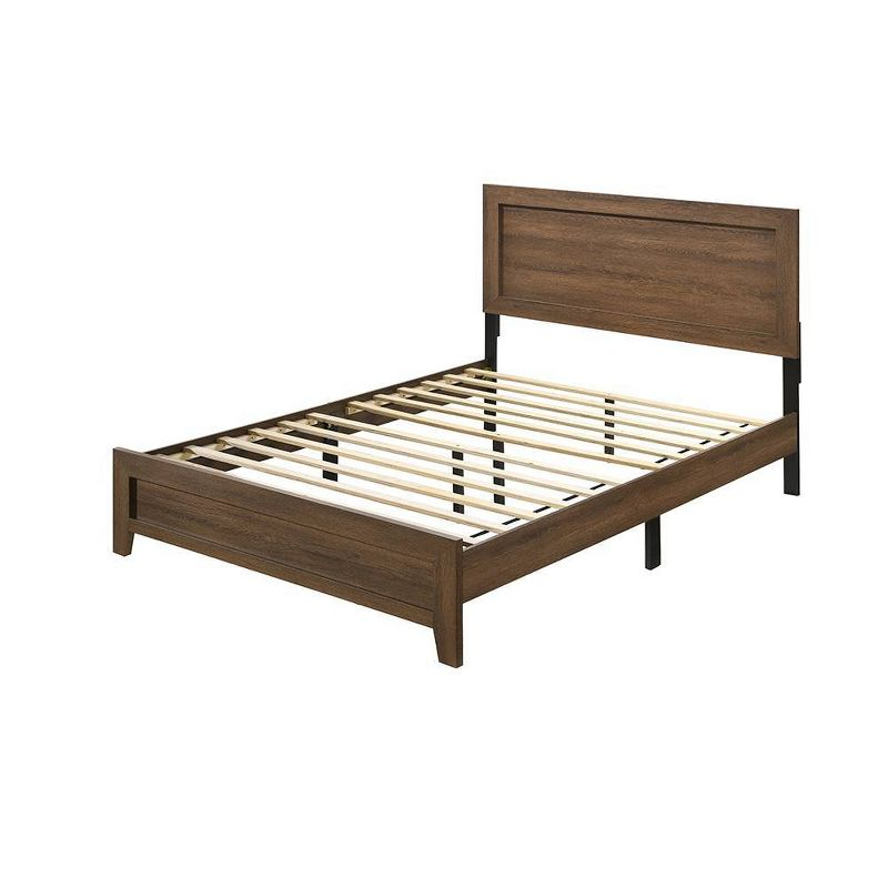 Acme Furniture King Miquell Bed Oak Finish