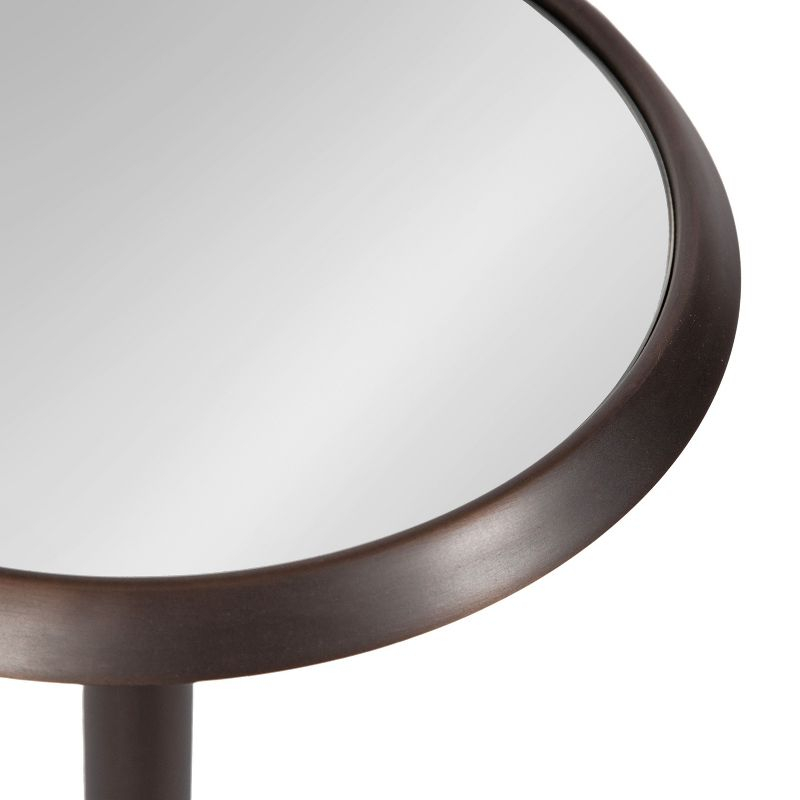 Kate and Laurel Sanzo Metal Drink Table