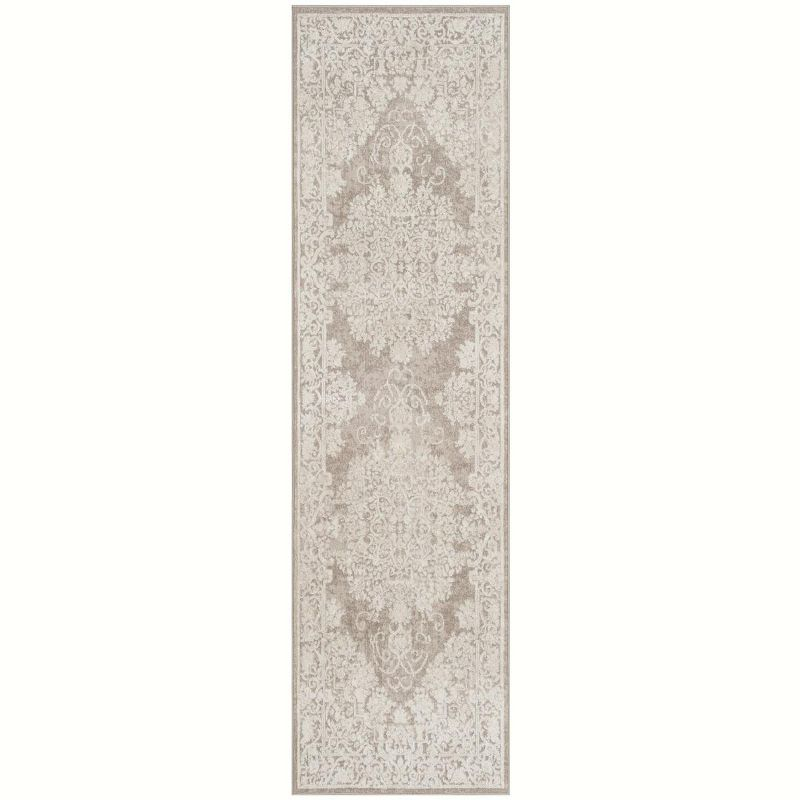 Reflection RFT664 Power Loomed Indoor Runner Rug - 2'3"x8' - Beige/Cream - Safavieh