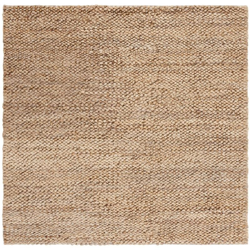 Natural Fiber NF402 Handmade Indoor Area Rug - Natural - 6'x6' - Safavieh