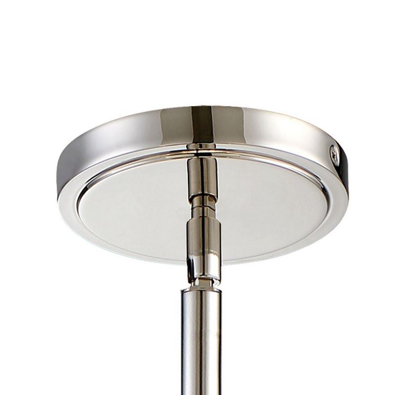 Crystorama Lighting Grayson 3 - Light Pendant in  Polished Nickel