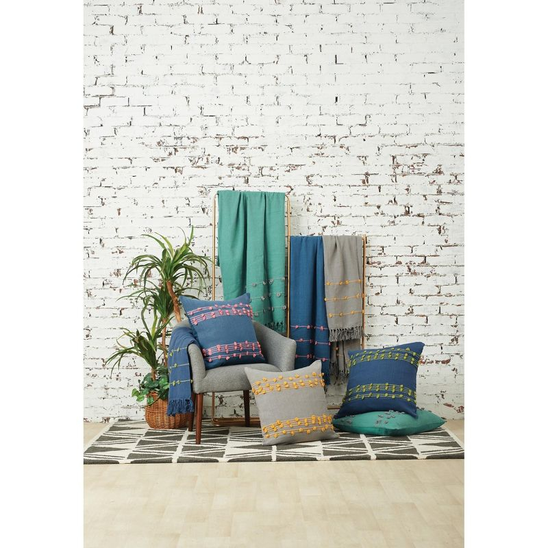 carol & frank Tabb Boulder Ochre 50" x 60" Throw Blanket