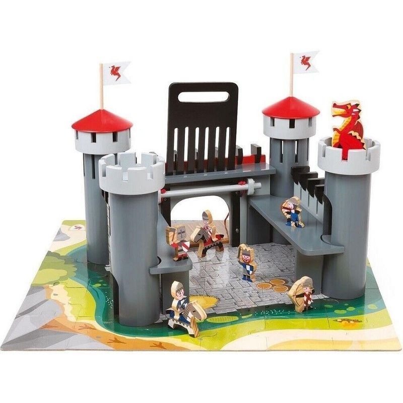 Alex Wooden Dragon Castle Set 55 Pieces