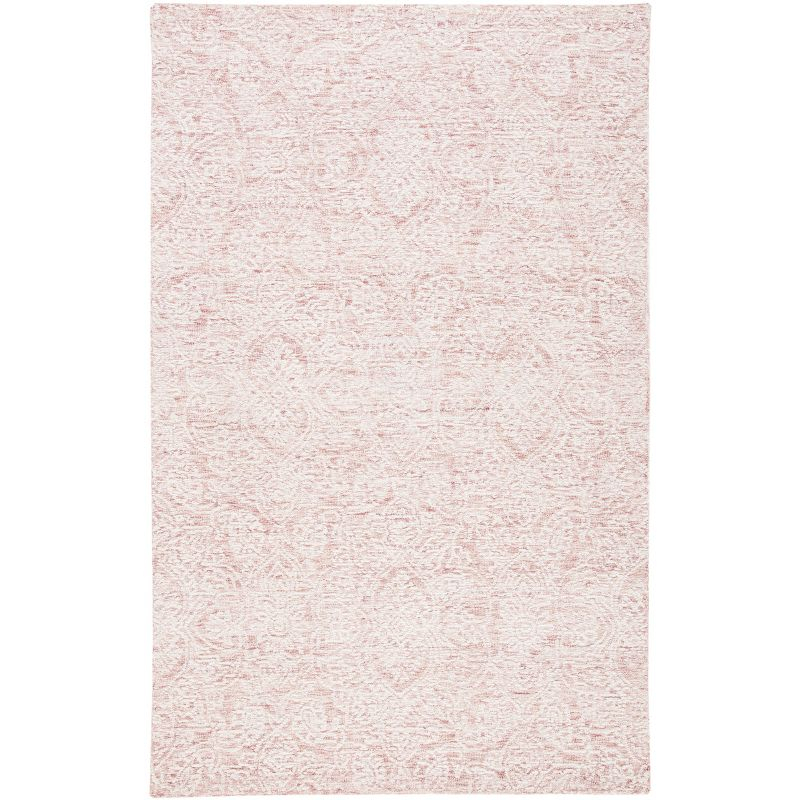 Metro MET998 Hand Tufted Indoor Area Rug - Pink/Ivory - 6'x9' - Safavieh